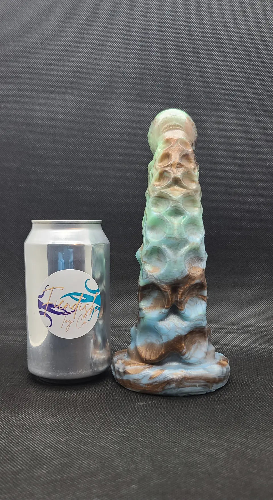 Killian - Large platinum cure silicone fantasy Adult sex toy. v2, See description. FiendishToyCo