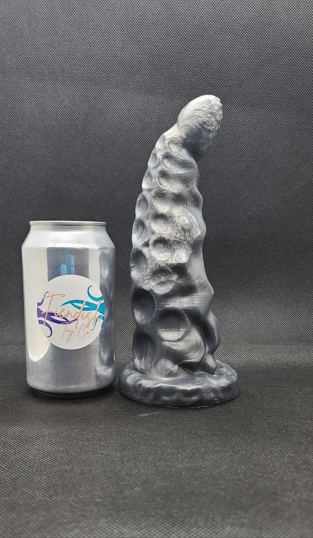 Killian - Large platinum cure silicone fantasy Adult sex toy. v2, See description. FiendishToyCo