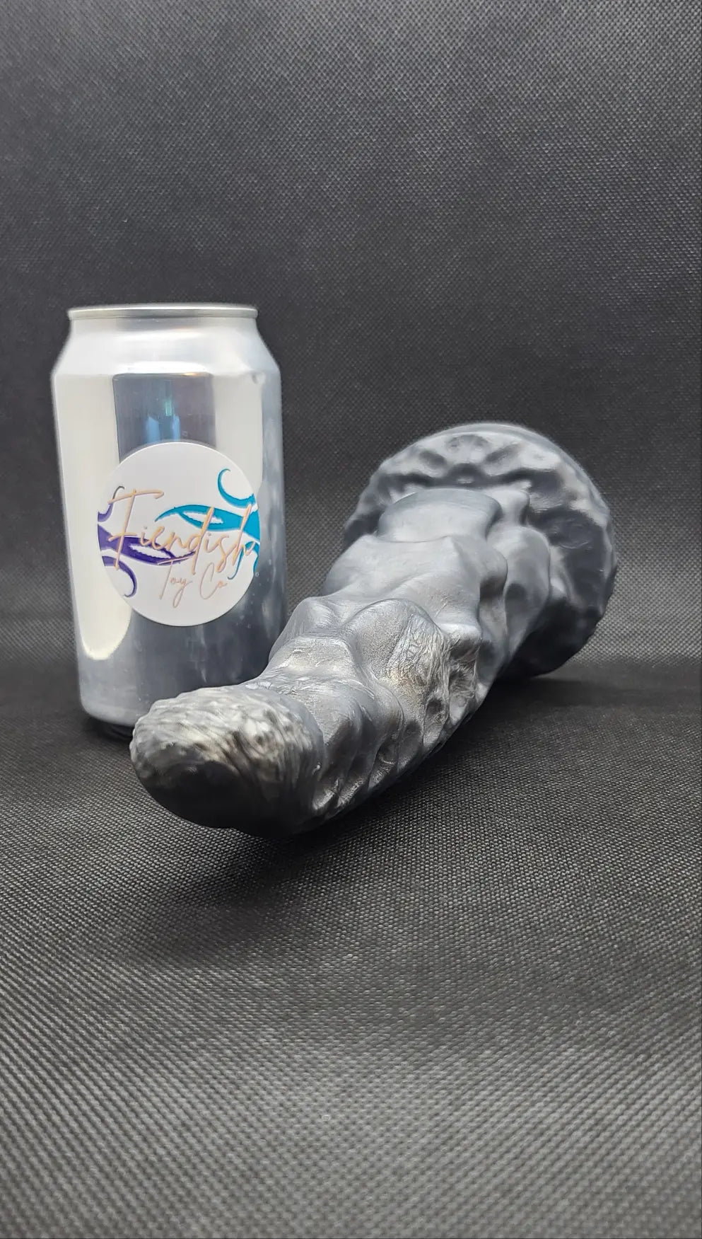 Killian - Large platinum cure silicone fantasy Adult sex toy. v2, See description. FiendishToyCo