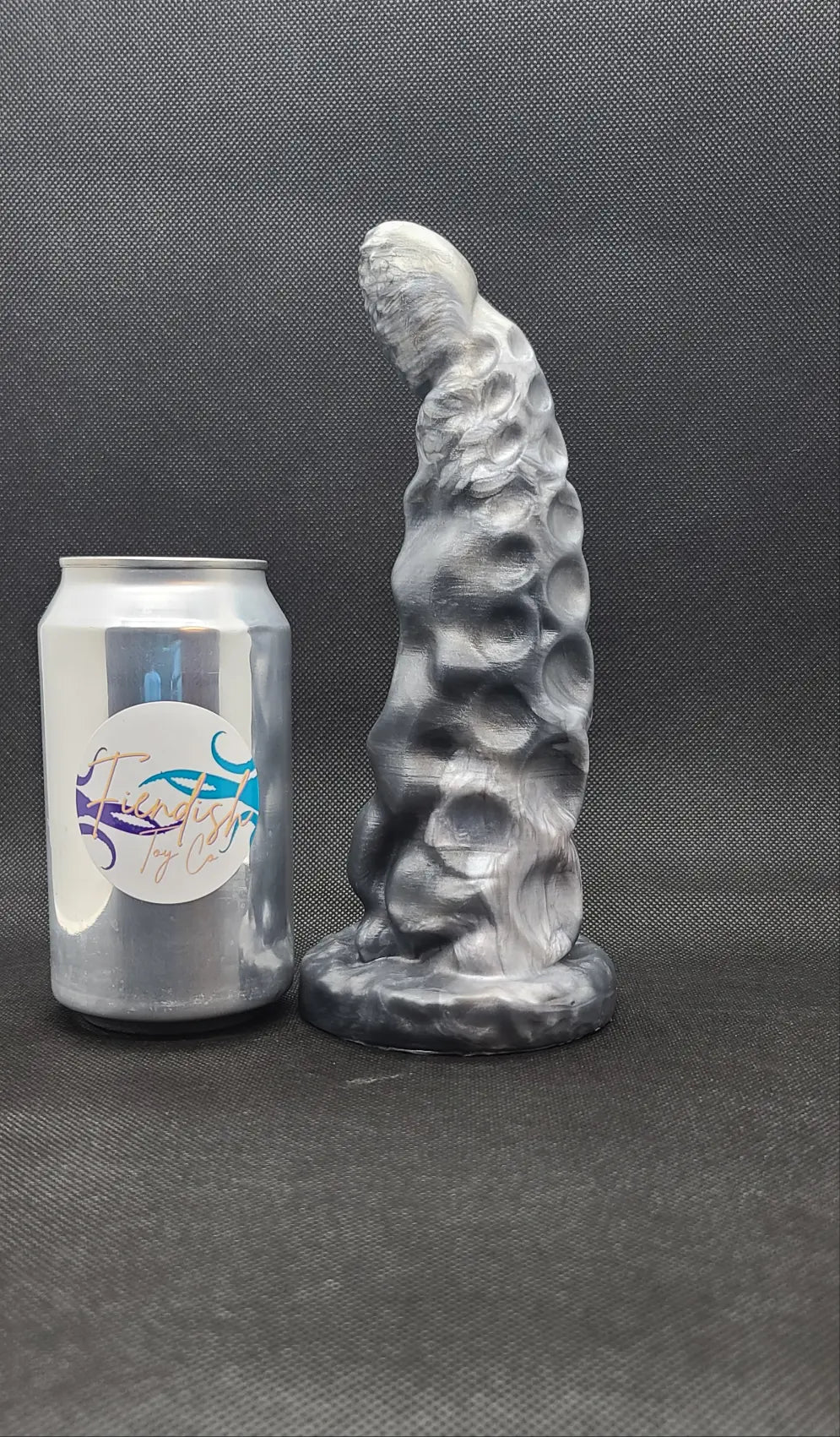 Killian - Large platinum cure silicone fantasy Adult sex toy. v2, See description. FiendishToyCo
