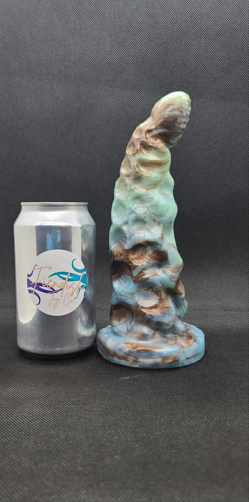 Killian - Large platinum cure silicone fantasy Adult sex toy. v2, See description. FiendishToyCo