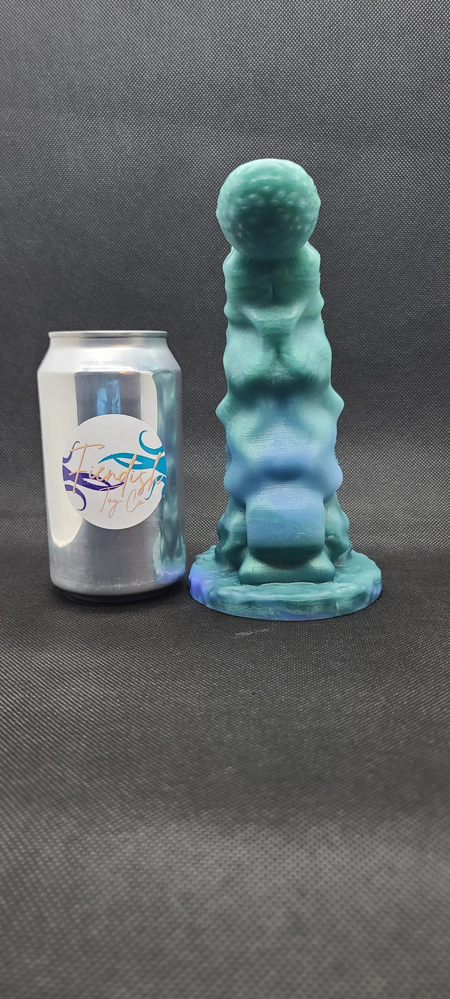 Killian - Large platinum cure silicone fantasy Adult sex toy. v2, See description. FiendishToyCo