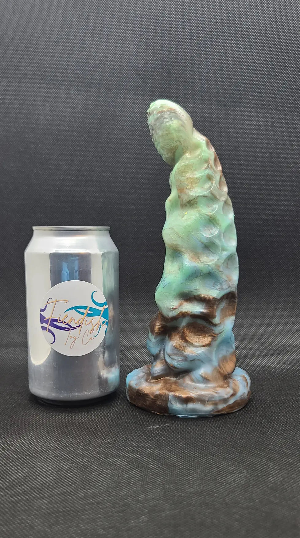 Killian - Large platinum cure silicone fantasy Adult sex toy. v2, See description. FiendishToyCo