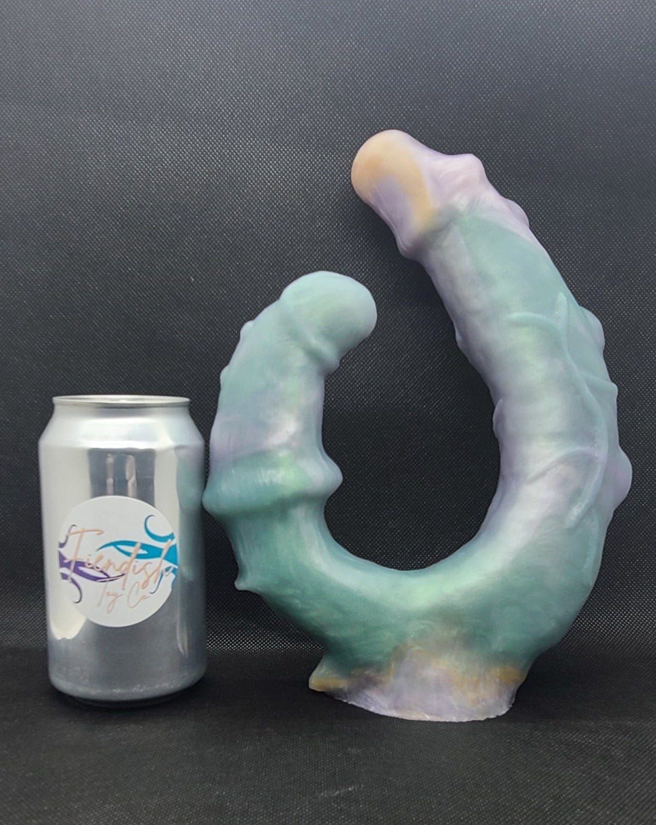 The Queens Scepter - platinum cure silicone fantasy Adult sex toy.