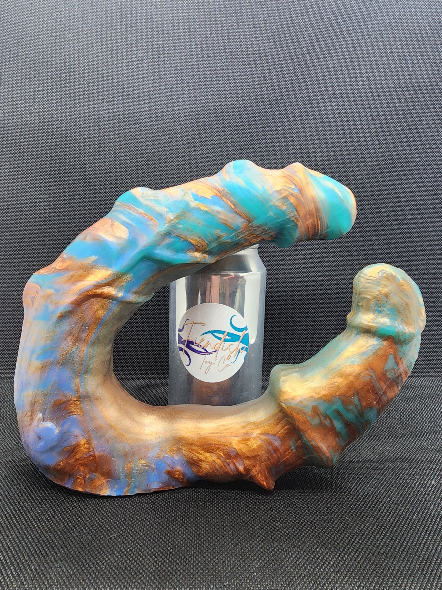 The Queens Scepter - platinum cure silicone fantasy Adult sex toy.