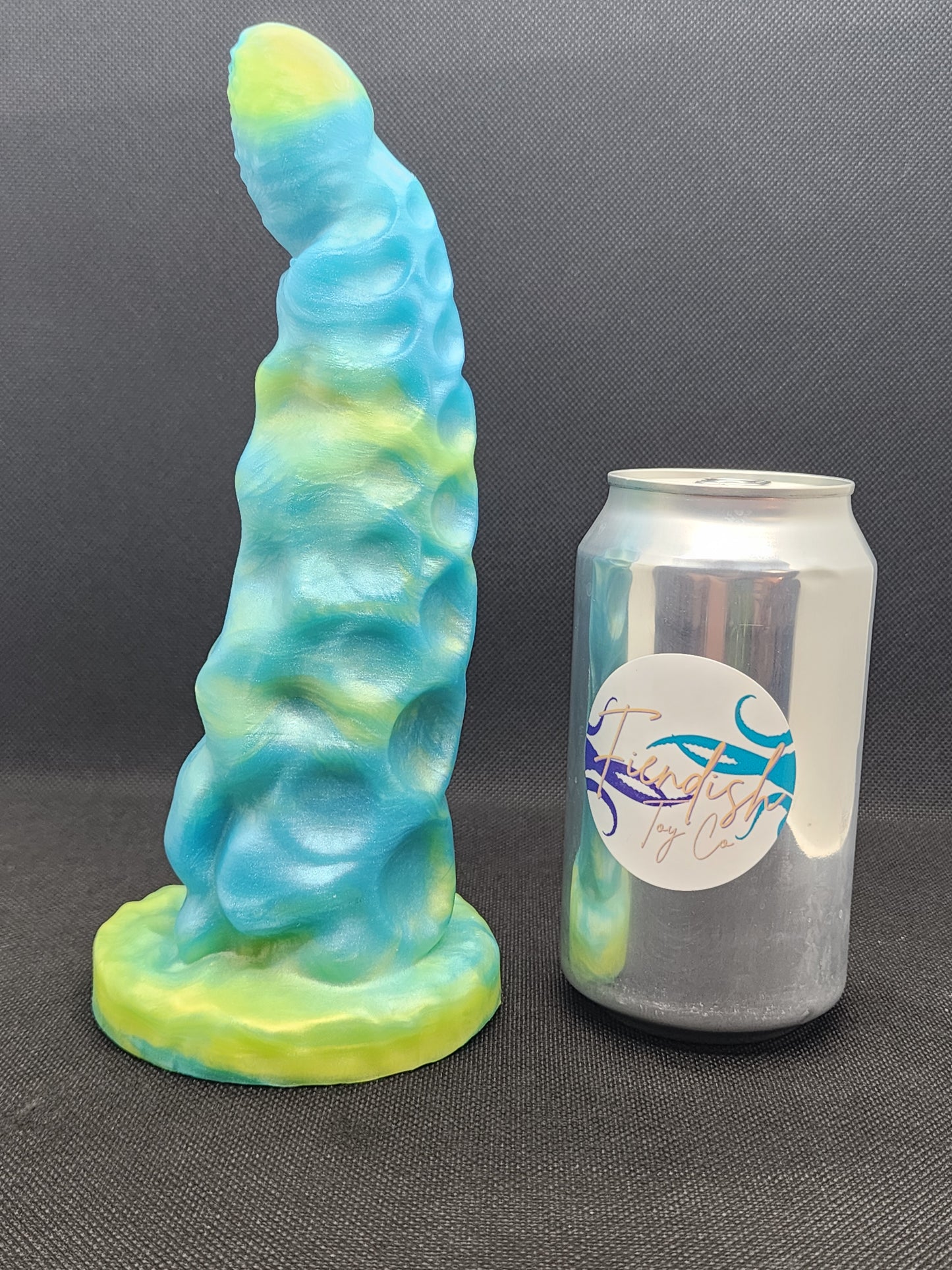 Killian 2.0 Large platinum cure silicone fantasy Adult sex toy