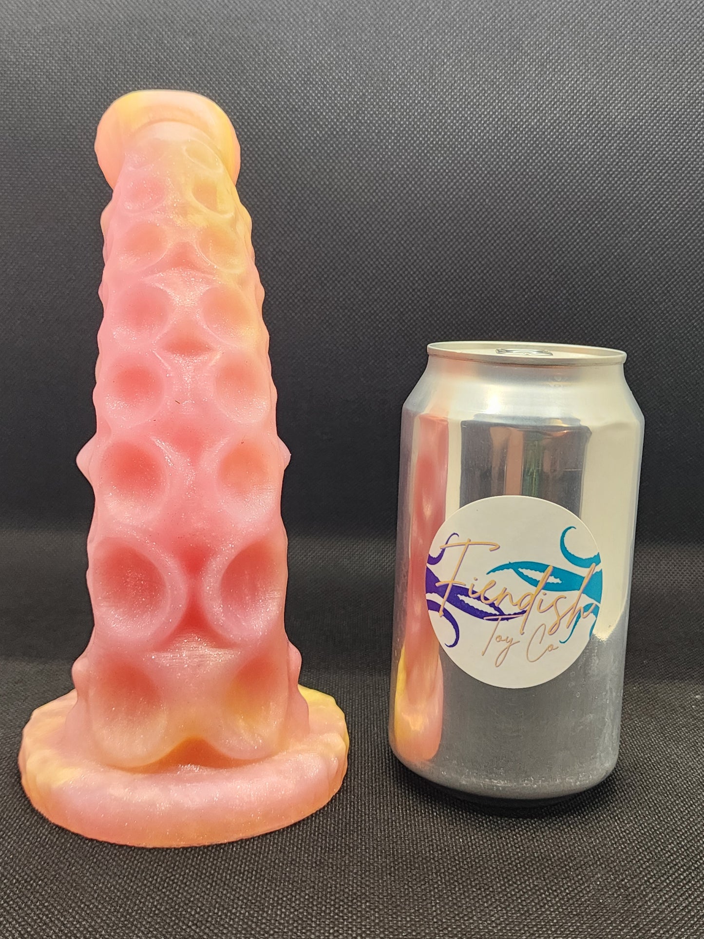 Killian 2.0 Large platinum cure silicone fantasy Adult sex toy