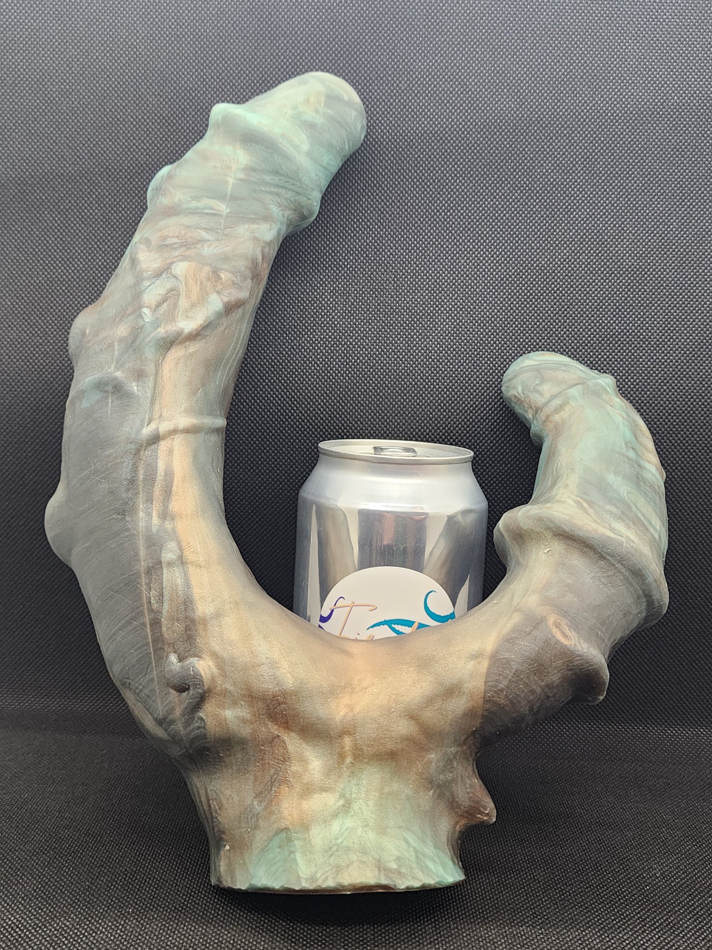 The Queens Scepter - platinum cure silicone fantasy Adult sex toy.