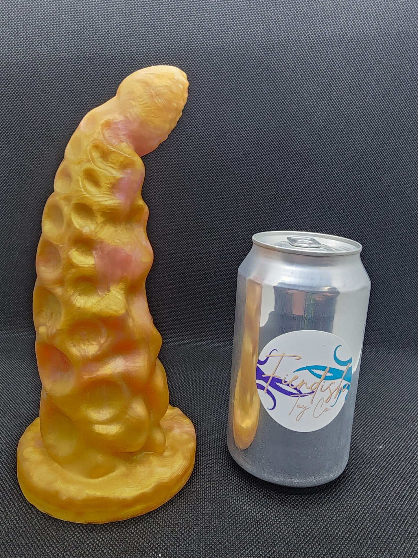 Killian 2.0 Large platinum cure silicone fantasy Adult sex toy