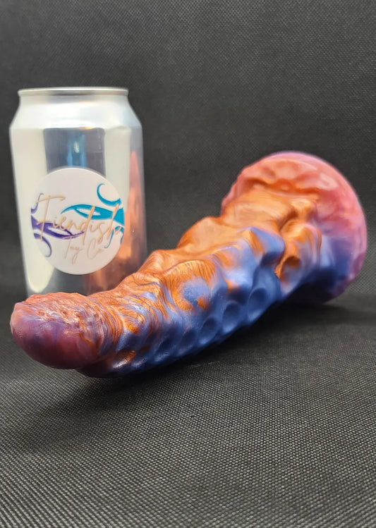 Killian - Large platinum cure silicone fantasy Adult sex toy. v2, See description. FiendishToyCo