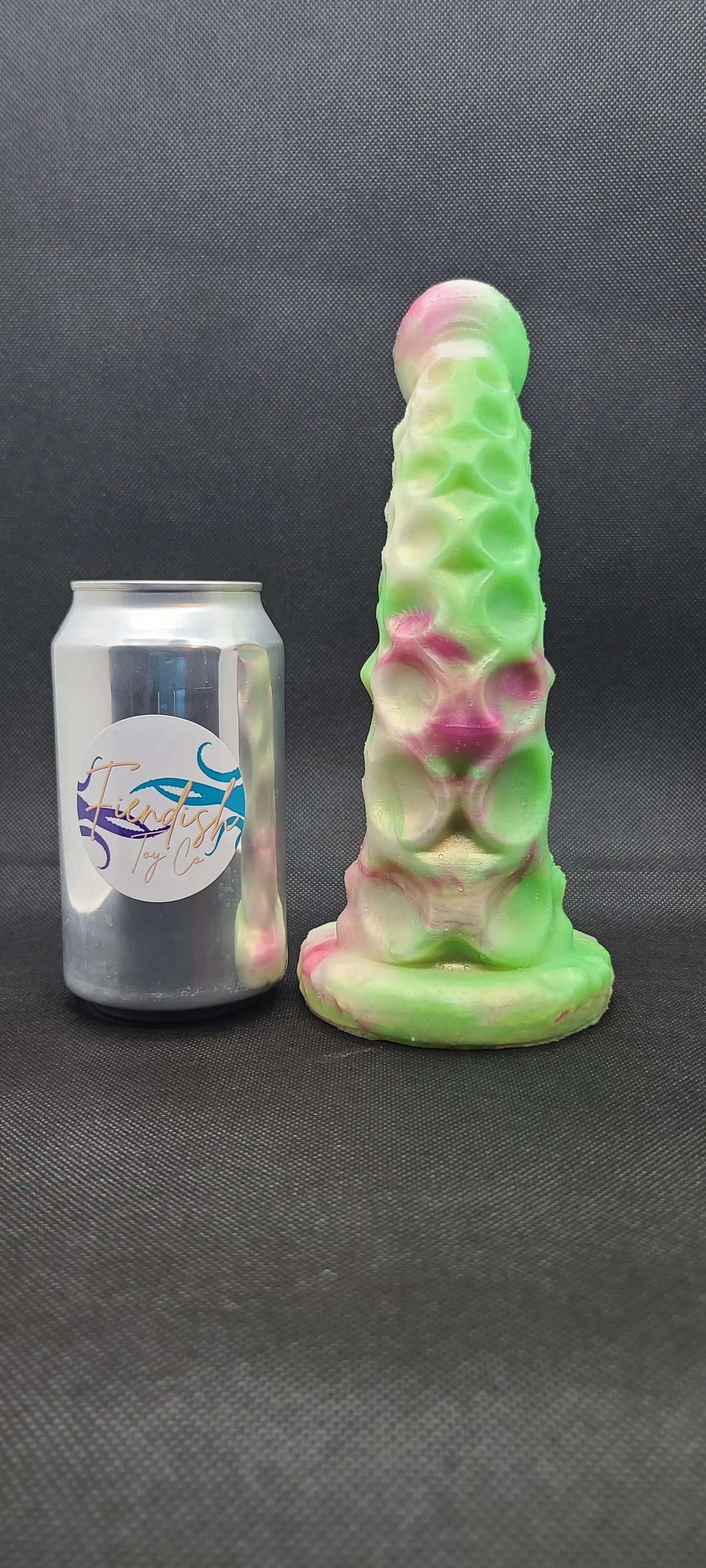 Killian - Large platinum cure silicone fantasy Adult sex toy. v2, See description. FiendishToyCo