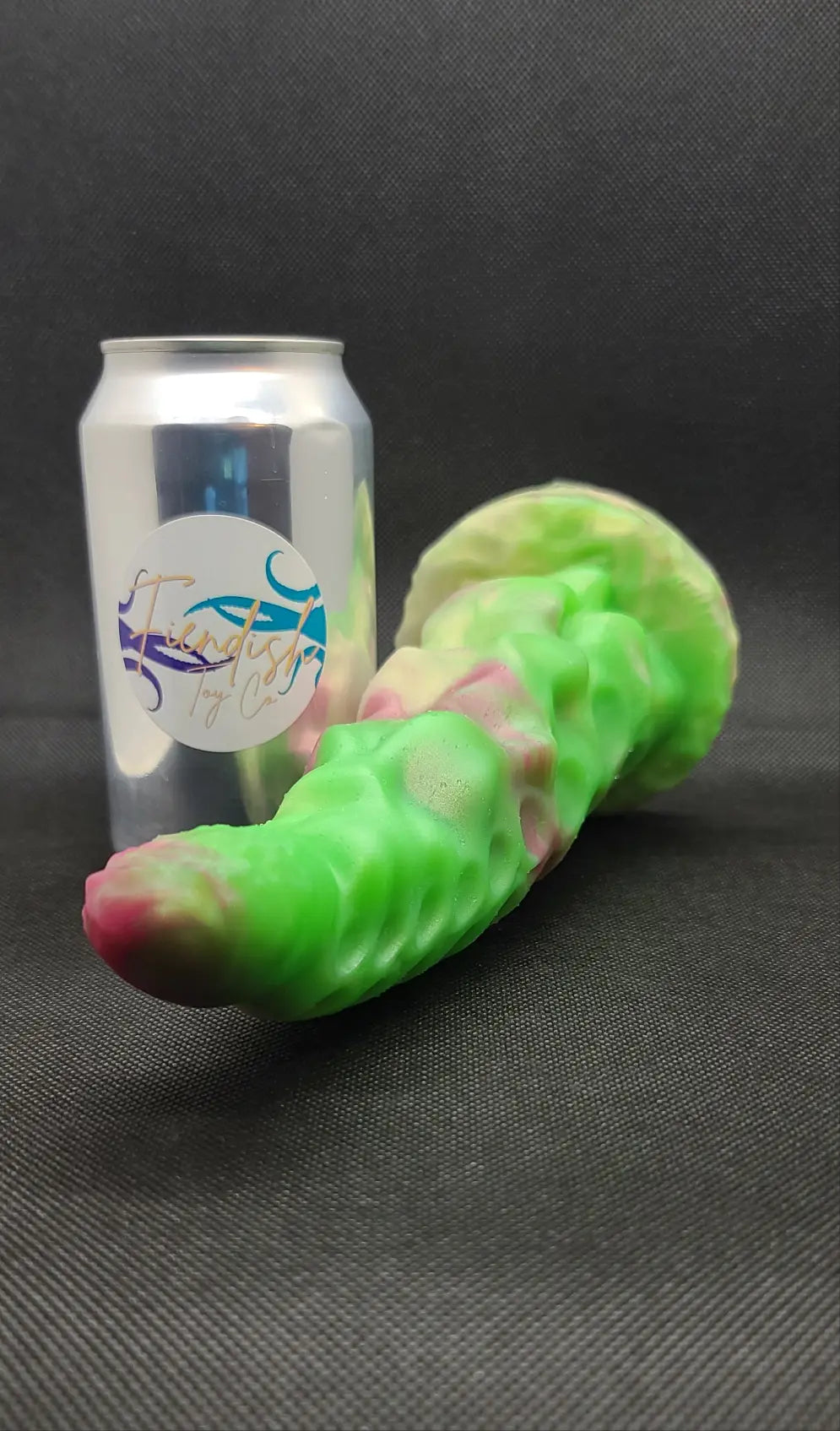 Killian - Large platinum cure silicone fantasy Adult sex toy. v2, See description. FiendishToyCo