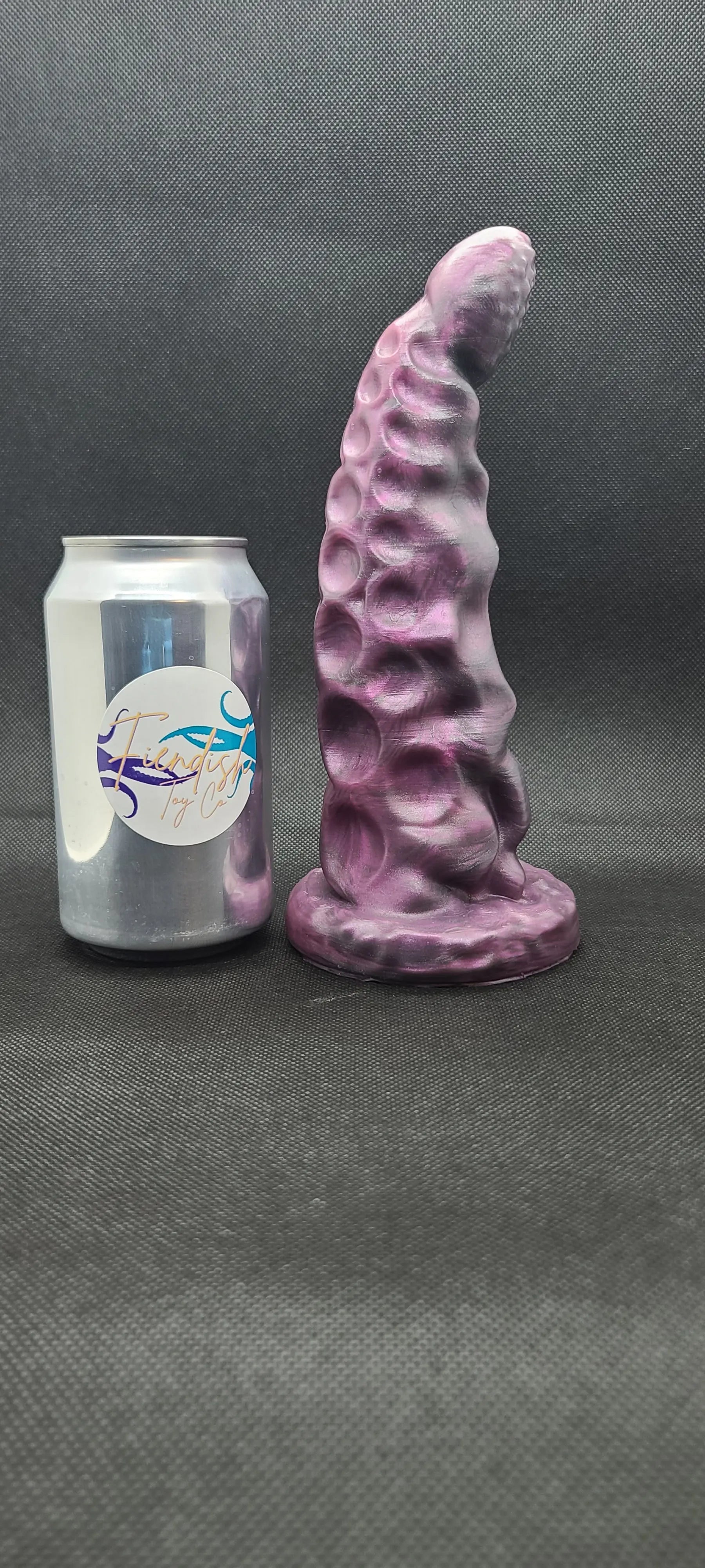 Killian - Large platinum cure silicone fantasy Adult sex toy. v2, See description. FiendishToyCo