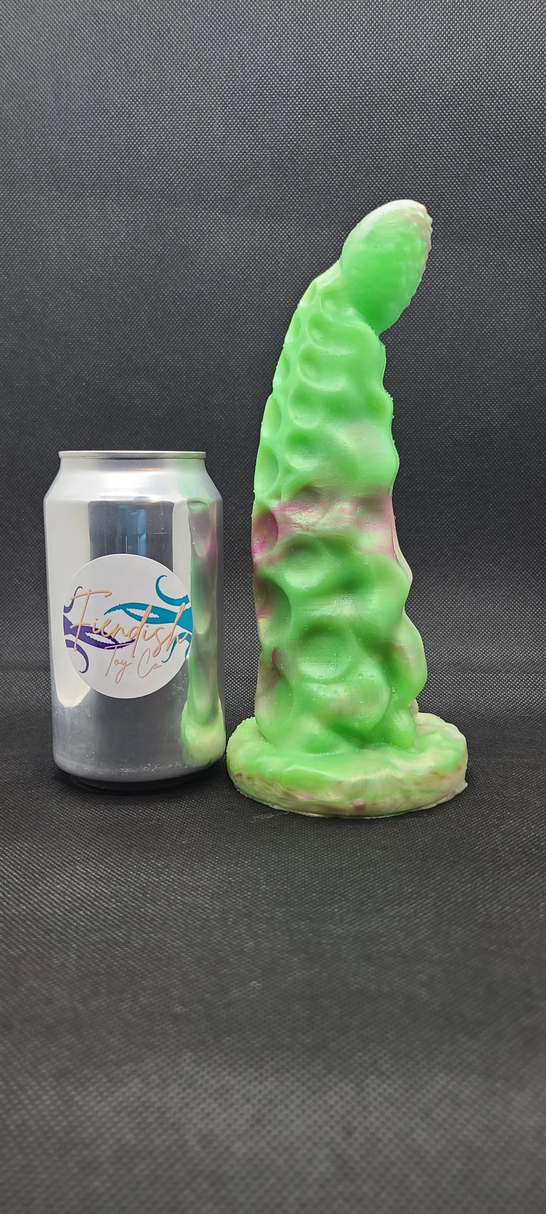 Killian - Large platinum cure silicone fantasy Adult sex toy. v2, See description. FiendishToyCo