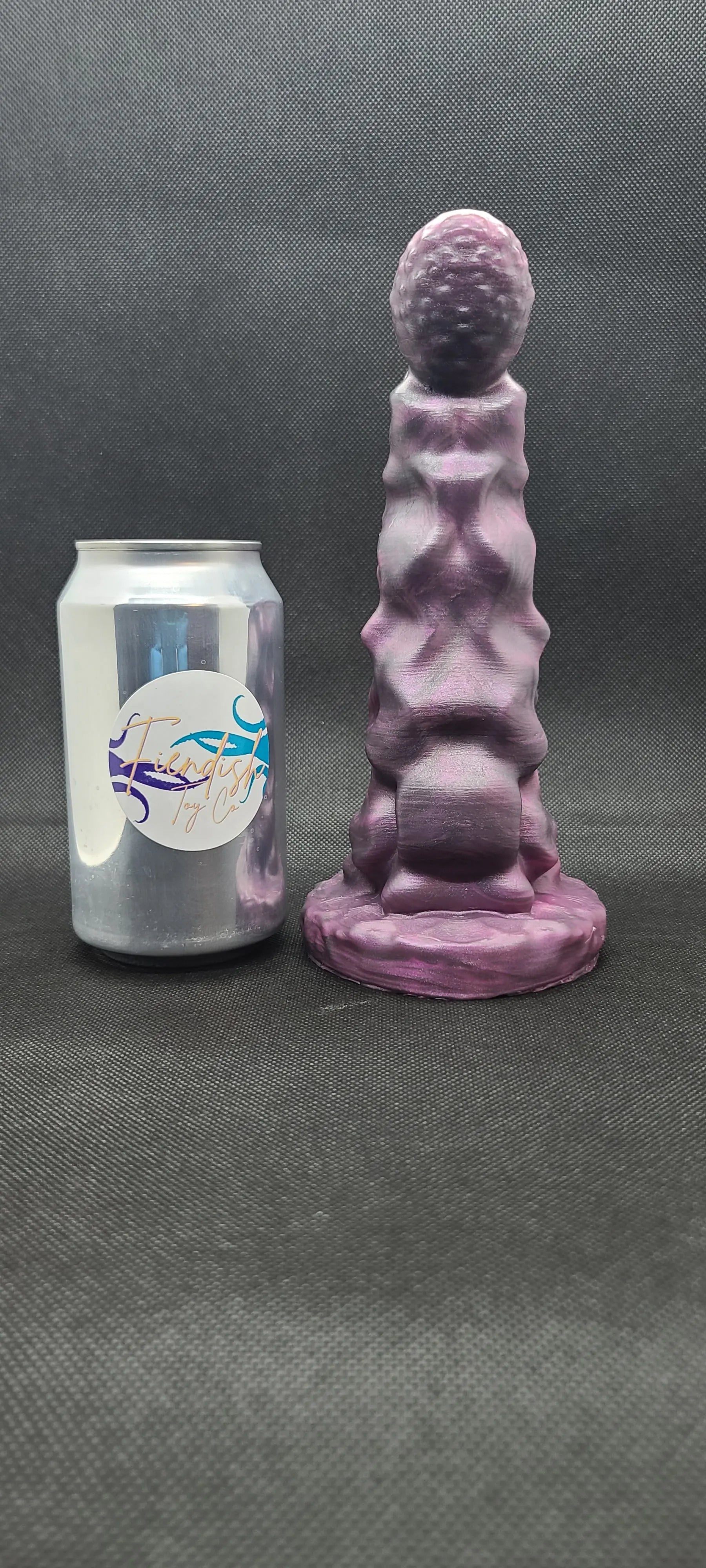 Killian - Large platinum cure silicone fantasy Adult sex toy. v2, See description. FiendishToyCo