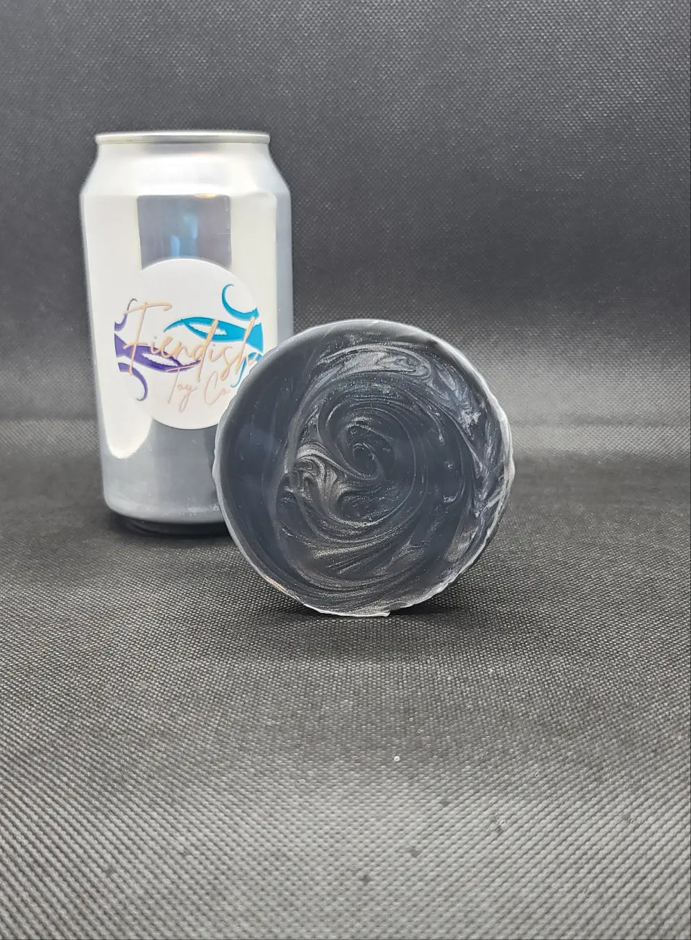 Killian - Medium, platinum cure silicone adult fantasy sex toy. Thermal reactive + uv color. Less than perfect. v2. See description. FiendishToyCo