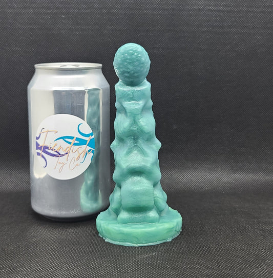 Killian - Small, platinum cure silicone adult fantasy sex toy. v2. Less than perfect