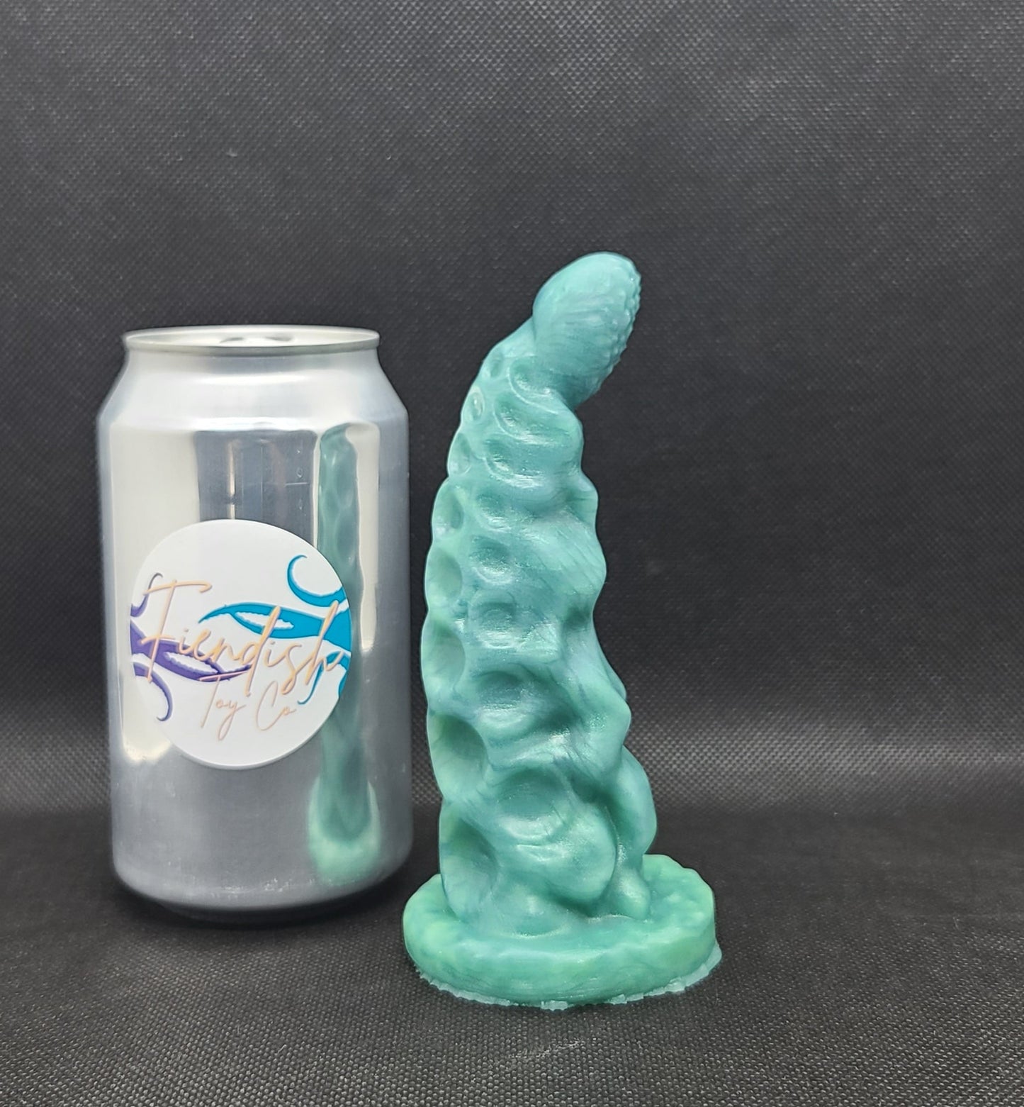 Killian - Small, platinum cure silicone adult fantasy sex toy. v2. Less than perfect