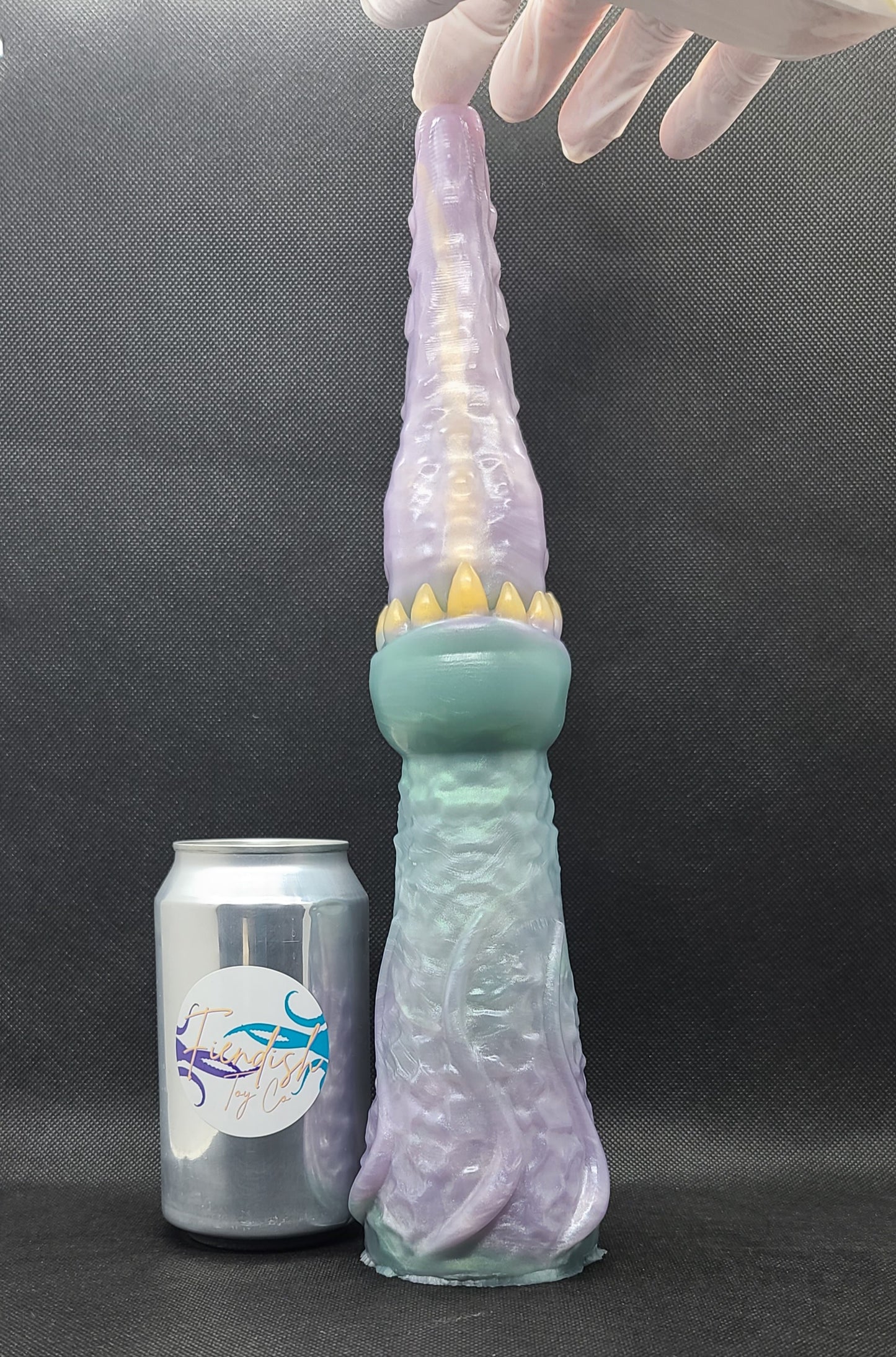 Agrothan,XXLarge, platinum cure silicone adult fantasy sex toy. 2.0